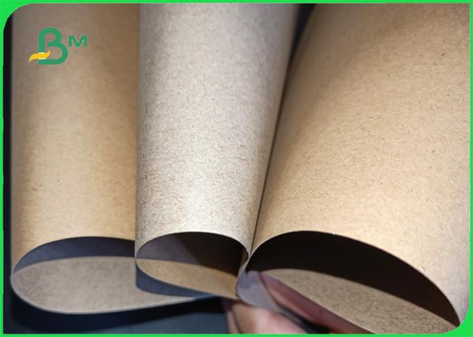 200gsmロールの純粋な木材パルプの滑らかできれいなSuffaceブラウン クラフト紙