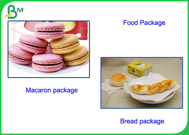 食品等級30Gr 40Gr Macaronの包装のための白い色Mgクラフト紙ロール