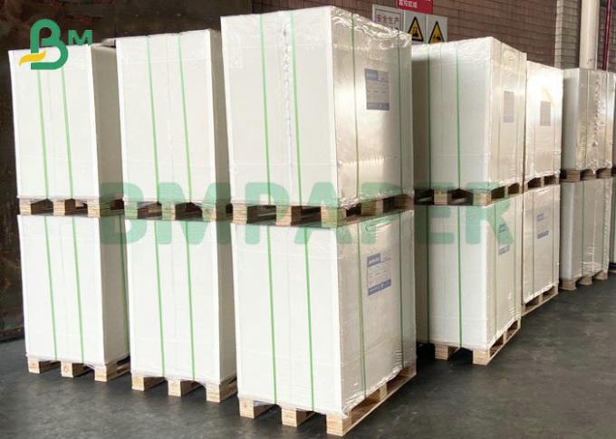 350gsm上限の食糧荷箱のための印刷できる白い上塗を施してあるクラフトの背部ペーパー