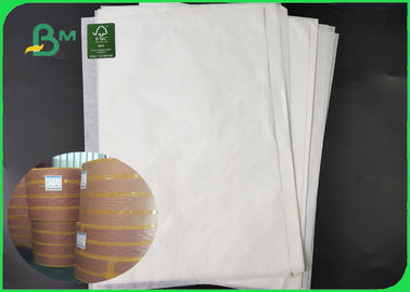 砂糖の包装のためのロールスロイスの1200MMの食品等級MG白いクラフト紙45/50g
