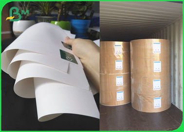 サラシクラフト紙 ロールスロイス36のインチ80gsm 120gsmの白い包装紙