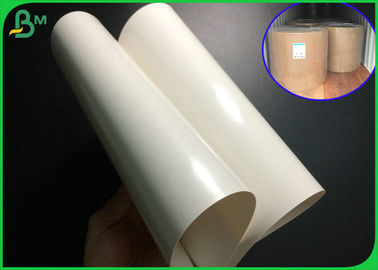 FDAはお弁当箱のための300gsm 350gsm 400gsm C1SのPEによって塗られたアイボリー紙を承認しました