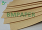 70gsm無漂白テープ クラフト紙の高いぬれた引張強さのブラウン クラフト紙