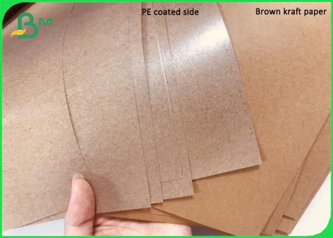 ポリエチレンのPE上塗を施してあるクラフト300gsmはパレットはさみ金の包装紙を防水します