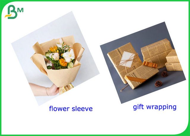 花の袖を作るためのよい印刷ロール タケ クラフト紙50g 70g