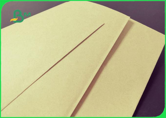 70gsmブラウン封筒の環境友好的のためのタケ繊維のクラフトの包装紙ロール