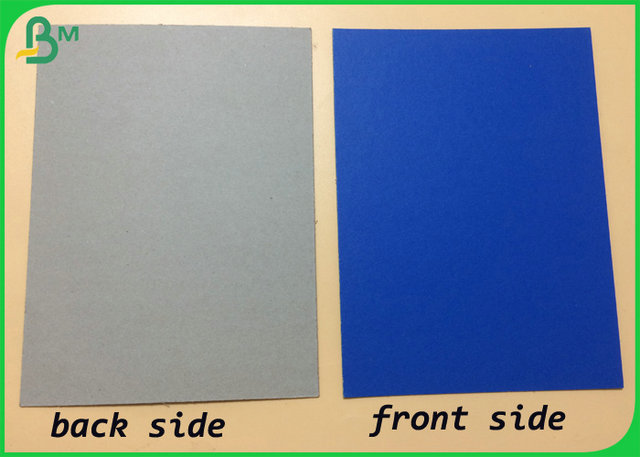 1つの側面は2.5mm 2mmに塗った厚さの青がホールダーのための板紙表紙にラッカーを塗った