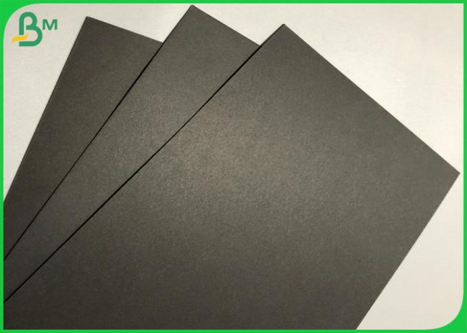 ScrapBookingのためのシート300gsmの厚く黒いカード・ストックの12 x12を」滑らかにしなさい