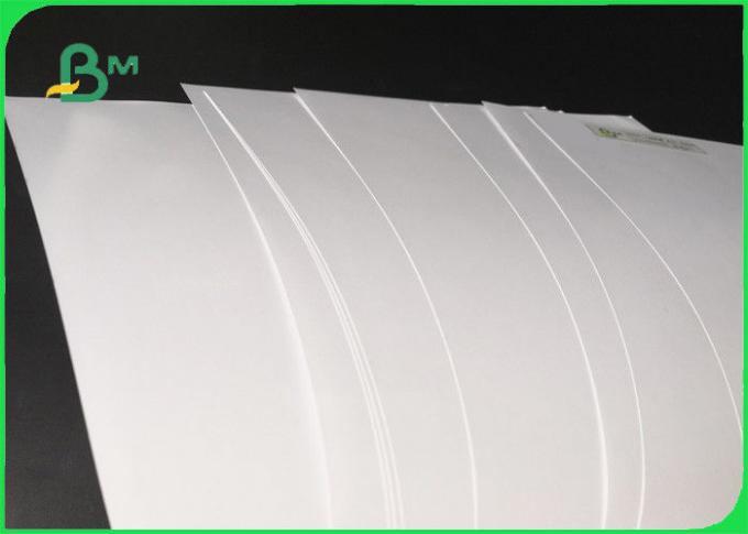 白い光沢のアート ペーパー ロール2側面はパンフレットのための180GSM 200GSMに塗った