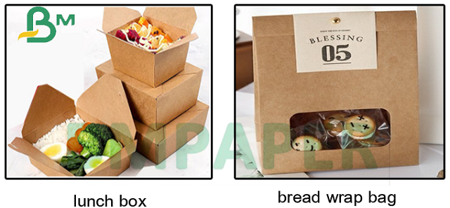 包まれた袋をパン粉でまぶす31inch 35inch Foodgrade 300grams 350gramsブラウンKraftedのペーパー ロール