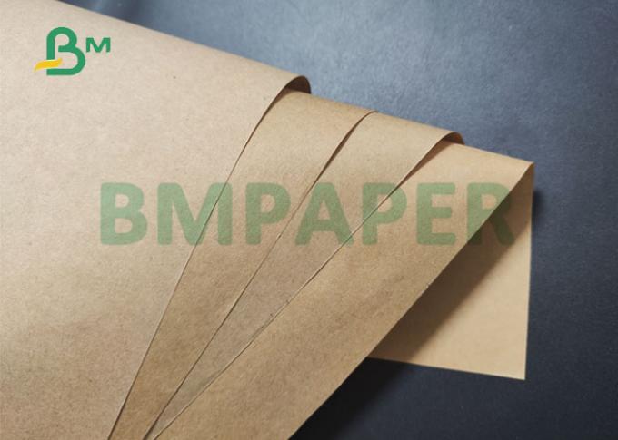 セメント袋80gsm 90gsmのための無漂白の拡張可能な袋クラフト紙