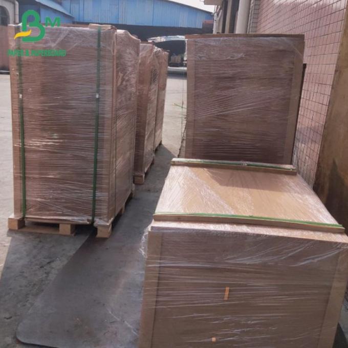 囲む300gsmを食品容器のためのクラフト無漂白の包装紙取りなさい 0