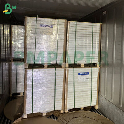 12 x 18インチ 300gm 350gm オフセット印刷用 1 面 白いカバー紙板