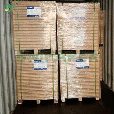 300gsm 両面PEコート耐油性茶色クラフト紙