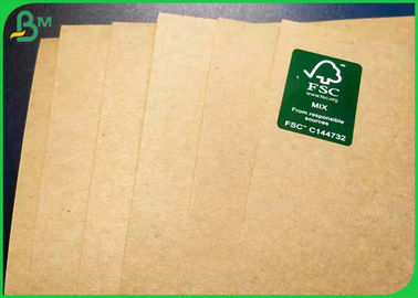 ロール パッケージの木材パルプ300g 350g natual茶色のクラフトの食糧包装紙