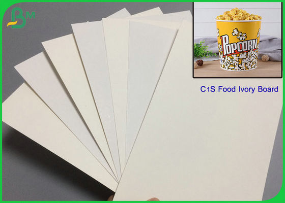 ポップコーンのバケツの作成のためのStiffiness高い白いC1Sの食糧アイボリー紙350g