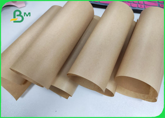 70gsm 75gsm自然なブラウン クラフト紙の食料雑貨入れの袋の物質的なジャンボ ロール