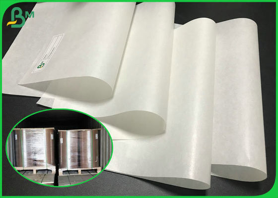 印刷できる30grs 40grs 1の食品包装紙のための側面の光沢のコーティングMGクラフト紙のジャンボ ロール