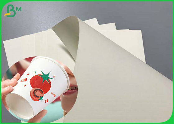 使い捨て可能な紙コップのための210g白い印刷できる650mm Cupstockのペーパー