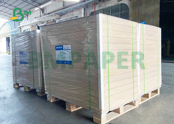 オイルはハンバーガー箱のための90gsm 450gsm PEによって塗られるクラフトLinerboardを検査する