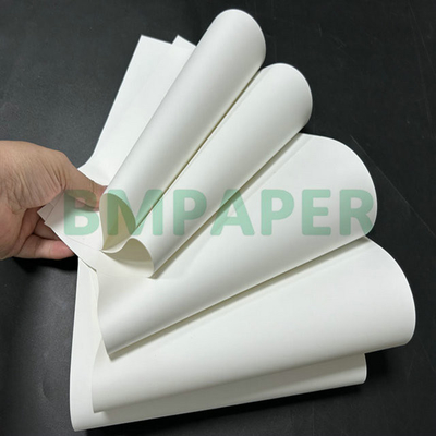 120um 130um 白色マットレーザー印刷 ラベル用合成紙 33cm x 48.5cm