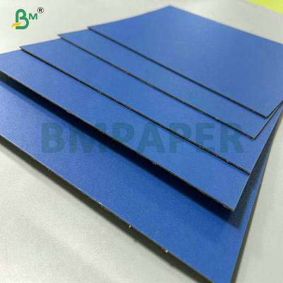 640 x 900mm 1mm 2mm リサイクルブルーカードボード 紙フォルダのための灰色バック