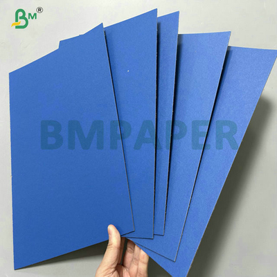 640 x 900mm 1mm 2mm リサイクルブルーカードボード 紙フォルダのための灰色バック