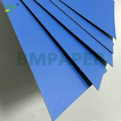640 x 900mm 1mm 2mm リサイクルブルーカードボード 紙フォルダのための灰色バック
