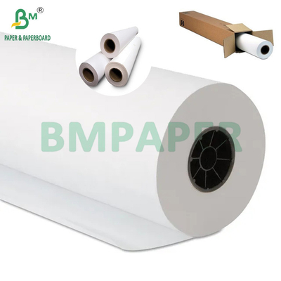 20lbプレミアムコーティングインクジェット紙 ロール マットホワイト CAD紙 914mm X 30m