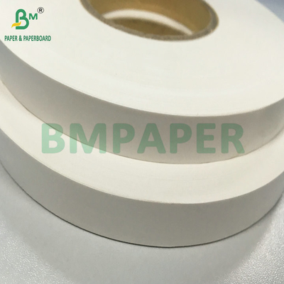 32mm 25gsm 34gsm パーソナルストローパッケージ用のホワイトクラフト紙