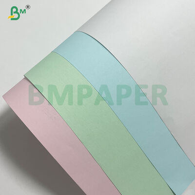 70g ホワイト&ブルー&グリーン 3層無炭素紙 小売領収書