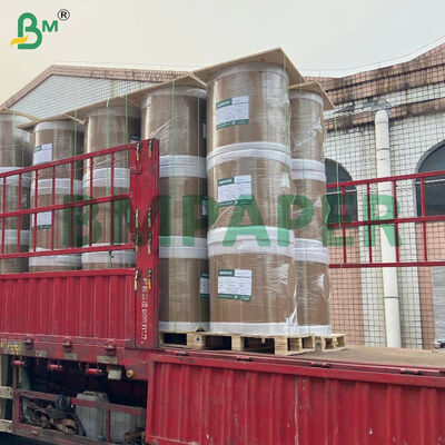 ワックスコーティング光沢マンゴー栽培袋紙ブラックバック材 56gsm