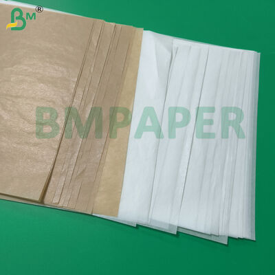 Baking Paper White & Brown Air Fryer Liner Paper 40gsm Non - Stick Surface