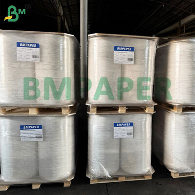 スライドロール 白いクラフト紙 ストローの梱包用 24gm 35mm ロール