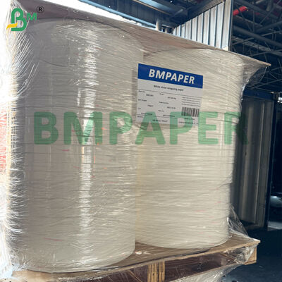 スライドロール 白いクラフト紙 ストローの梱包用 24gm 35mm ロール