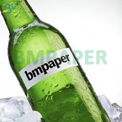 80g 90g 濡れ性レッテル紙 飲料レッテル 包装印刷