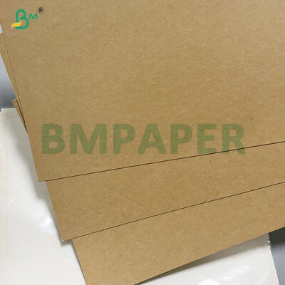 280g 食品グレード無コーティング茶色クラフトランチボード 2S PE