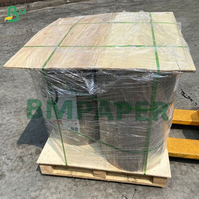 マシングレーズドブラウンリブクラフト紙（バッグ・封筒用）