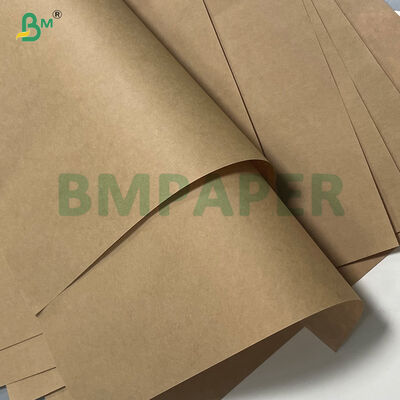 100% 純木製パルプ 75gm 80gm 85gm 紙袋の製造のためのブラウンクラフトライナー紙
