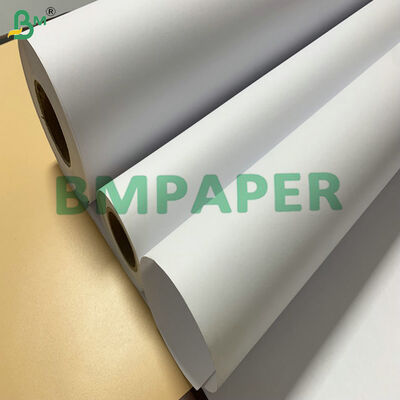 高密度 20lb ボンド 36" x 300' エンジニアリングプロット紙ロール 設計図紙 CAD印刷用