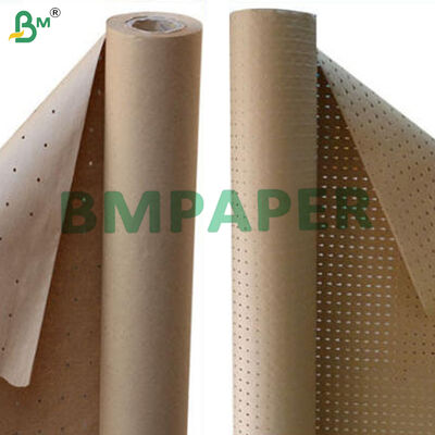 80gsm Perforated Brown Punch Kraft Paper For Garment Cutting 1.83m x 250m