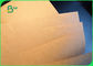 バージンのパルプのブラウン クラフト紙ロール、カスタマイズされる食品等級の包装紙のサイズ