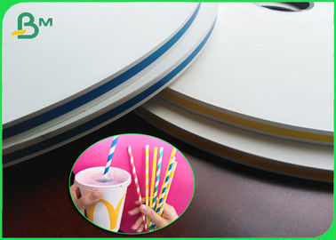 FDA 60gm 未白化クラフト紙 15mm 紙ストロー製造用ロール