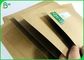 折り畳み式300G無漂白のクラフトはさみ金板食糧接触の包装紙シート