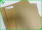 カートンを作るためのリサイクルされたパルプ200g 220gブラウン色のクラフトはさみ金ペーパー ロール