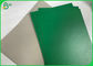 耐久の1.5mmの1.8mmリサイクルされた緑の取付けられた灰色のペーパー ボール紙は70 * 100cmを広げる