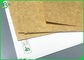 バージンのパルプは白い粘土がクラフト紙板シートに塗った365gsm平野を基づかせていた