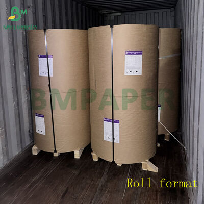 ストロー包装用 40gsm 45gsm 白色コートマシングレージング紙 80cm 86cm